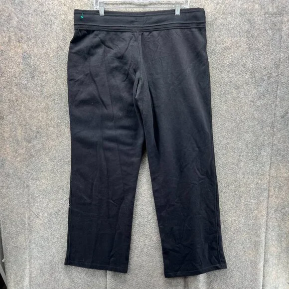 Champion Sweatpants Women XL Black Athletic  Training Average Straight New - Picture 7 of 11